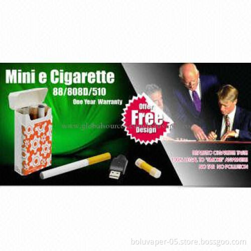 Newest Upgraded Mini Electronic Cigarette Starter Kit, Similar to Real Cigarette, 90mAh Capacity